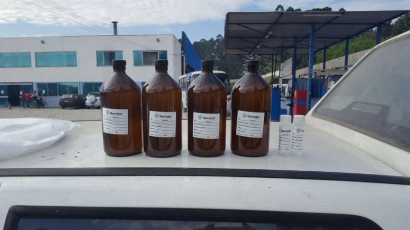 Coleta de Amostra de água para Análises Microbiológica Santos - Coleta de água Subterrânea Baixa Vazão