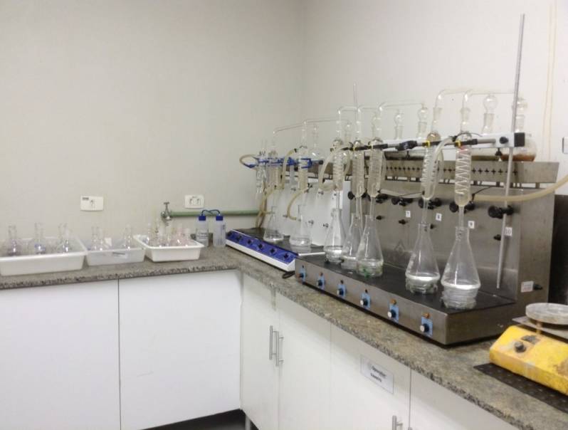 Laboratório para água Vila Romana - Laboratório para Análise Química