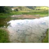 amostragem de águas para irrigação Pacaembu