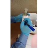 coleta de amostra de água para análise microbiológica