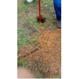serviço de análise de solo com a profundidade de 20 – 40 cm Capão Redondo